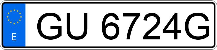 Numer rejestracyjny GU6724G posiada SEAT CORDOBA Numer rejestracyjny GU6724G posiada SEAT CORDOBA
