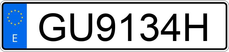 Numer rejestracyjny GU9134H posiada JEEP GRAND CHEROKEE