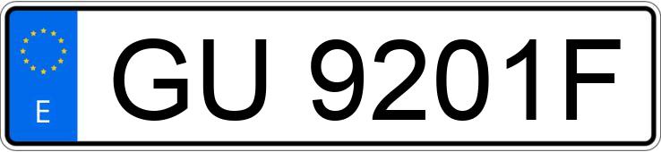 Numer rejestracyjny GU9201F posiada PEGASO COMET