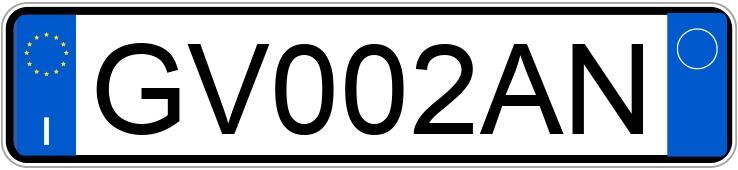 Numer rejestracyjny GV002AN posiada DALLARA Stradale Numer rejestracyjny GV002AN posiada DALLARA Stradale