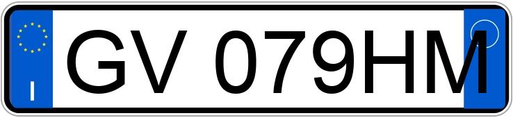 Numer rejestracyjny GV079HM posiada VOLKSWAGEN Polo 6a serie