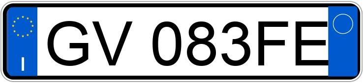 Numer rejestracyjny GV083FE posiada AUDI Q3 2a serie Numer rejestracyjny GV083FE posiada AUDI Q3 2a serie