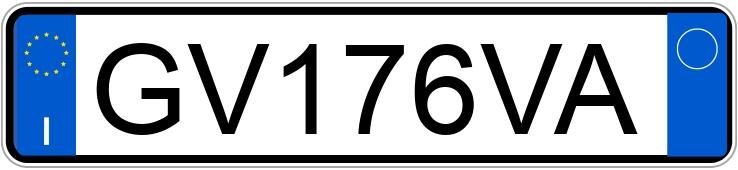 Numer rejestracyjny GV176VA posiada PORSCHE 718