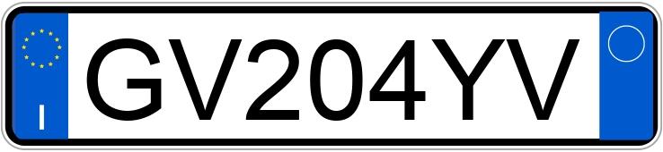 Numer rejestracyjny GV204YV posiada CITROEN C4 3a serie