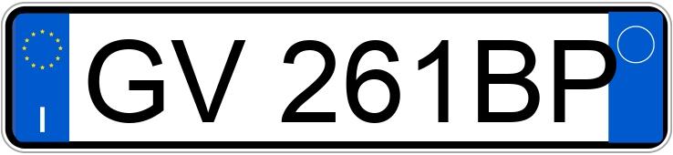 Numer rejestracyjny GV261BP posiada VOLKSWAGEN T-Roc 1a serie Numer rejestracyjny GV261BP posiada VOLKSWAGEN T-Roc 1a serie