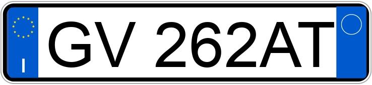 Numer rejestracyjny GV262AT posiada OPEL Corsa 6a serie