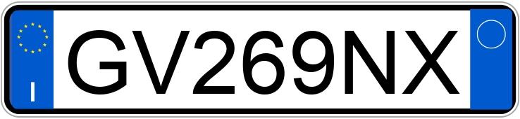 Numer rejestracyjny GV269NX posiada FIAT Panda Cross