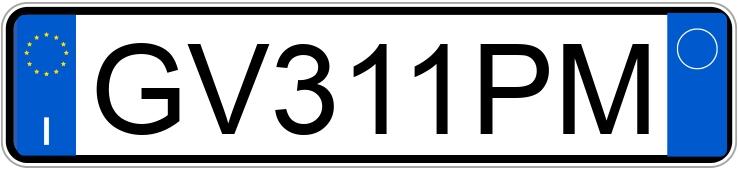 Numer rejestracyjny GV311PM posiada VOLKSWAGEN Polo 6a serie Numer rejestracyjny GV311PM posiada VOLKSWAGEN Polo 6a serie