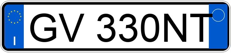 Numer rejestracyjny GV330NT posiada FIAT Panda Cross