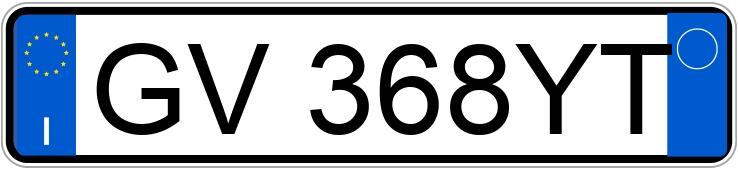 Numer rejestracyjny GV368YT posiada CITROEN C4 3a serie