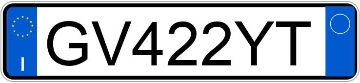 Numer rejestracyjny GV422YT posiada CITROEN C4 3a serie Numer rejestracyjny GV422YT posiada CITROEN C4 3a serie