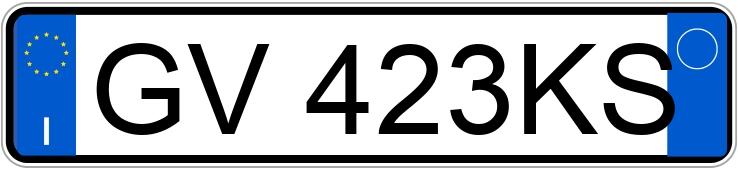 Numer rejestracyjny GV423KS posiada MINI Mini 5P Numer rejestracyjny GV423KS posiada MINI Mini 5P