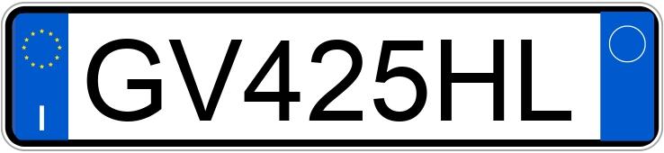 Numer rejestracyjny GV425HL posiada MINI Mini 5P