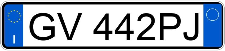 Numer rejestracyjny GV442PJ posiada VOLVO XC40