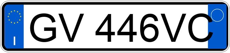 Numer rejestracyjny GV446VC posiada IVECO Daily