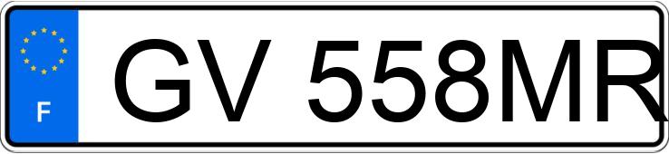 Numer rejestracyjny GV558MR posiada CITROEN C1