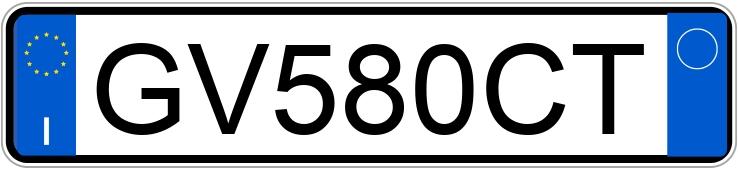 Numer rejestracyjny GV580CT posiada RENAULT Twingo 3a serie