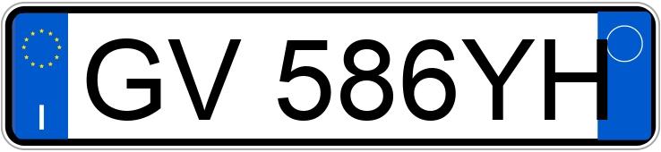 Numer rejestracyjny GV586YH posiada HONDA HR-V 3a serie
