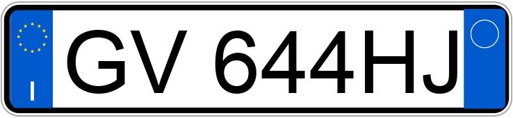 Numer rejestracyjny GV644HJ posiada VOLKSWAGEN T-Roc 1a serie