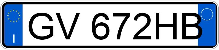 Numer rejestracyjny GV672HB posiada BMW Serie 4 G.C.