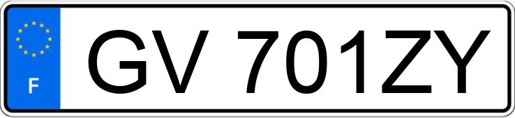 Numer rejestracyjny GV701ZY posiada BMW X1