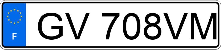 Numer rejestracyjny GV708VM posiada TESLA MODEL Y