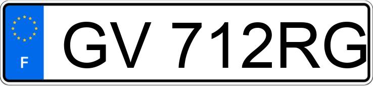 Numer rejestracyjny GV712RG posiada IVECO DAILY