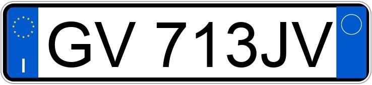 Numer rejestracyjny GV713JV posiada KIA Sportage 5a serie