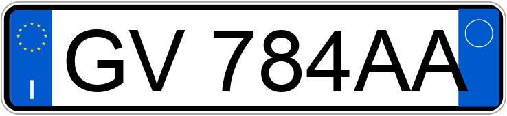 Numer rejestracyjny GV784AA posiada PEUGEOT 208