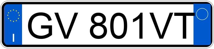 Numer rejestracyjny GV801VT posiada SKODA Superb 4a serie