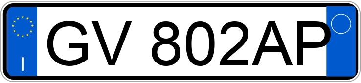 Numer rejestracyjny GV802AP posiada FORD Puma