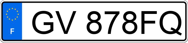 Numer rejestracyjny GV878FQ posiada MERCEDES CLASSE A