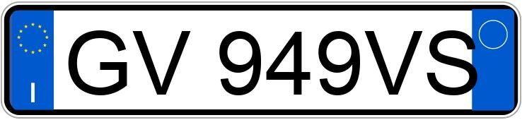 Numer rejestracyjny GV949VS posiada NISSAN Qashqai 3a serie