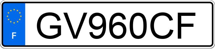 Numer rejestracyjny GV960CF posiada PEUGEOT 206 XBOX 360 1.4 HDI 70