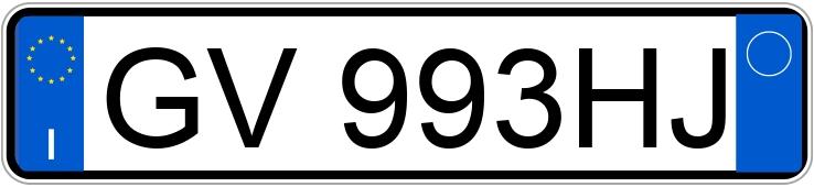 Numer rejestracyjny GV993HJ posiada PEUGEOT 308 3a serie