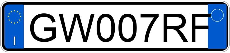 Numer rejestracyjny GW007RF posiada VOLKSWAGEN Golf 8a serie Numer rejestracyjny GW007RF posiada VOLKSWAGEN Golf 8a serie
