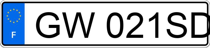 Numer rejestracyjny GW021SD posiada OPEL CORSA VI Numer rejestracyjny GW021SD posiada OPEL CORSA VI