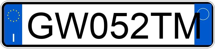 Numer rejestracyjny GW052TM posiada FIAT 500 Numer rejestracyjny GW052TM posiada FIAT 500