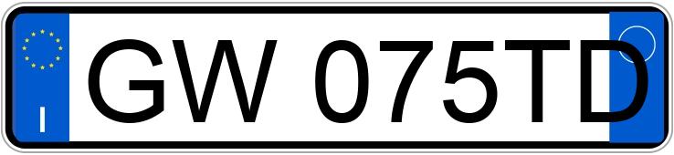 Numer rejestracyjny GW075TD posiada FORD Tourneo Courier 2as