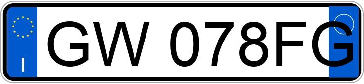 Numer rejestracyjny GW078FG posiada LOTUS Emeya Numer rejestracyjny GW078FG posiada LOTUS Emeya