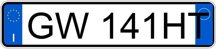 Numer rejestracyjny GW141HT posiada FIAT Bravo 2a serie