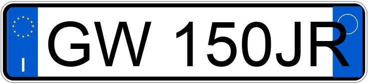 Numer rejestracyjny GW150JR posiada VOLKSWAGEN Golf 7a serie