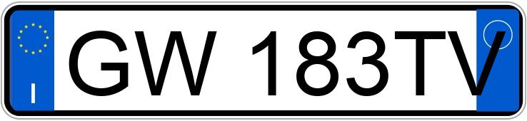 Numer rejestracyjny GW183TV posiada VOLKSWAGEN Golf 7a serie
