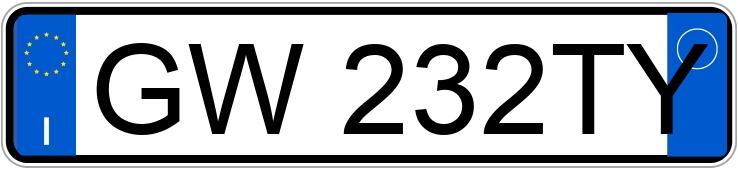 Numer rejestracyjny GW232TY posiada BMW Serie 2 Cpe