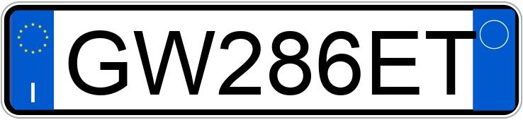 Numer rejestracyjny GW286ET posiada AUDI A3 4a serie Numer rejestracyjny GW286ET posiada AUDI A3 4a serie
