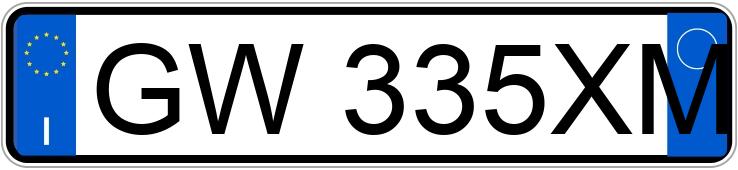 Numer rejestracyjny GW335XM posiada AUDI A1-S1 Numer rejestracyjny GW335XM posiada AUDI A1-S1