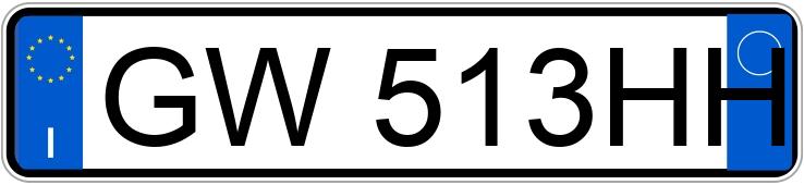 Numer rejestracyjny GW513HH posiada FIAT 500 500 1.2 by Gucci (51 kw)