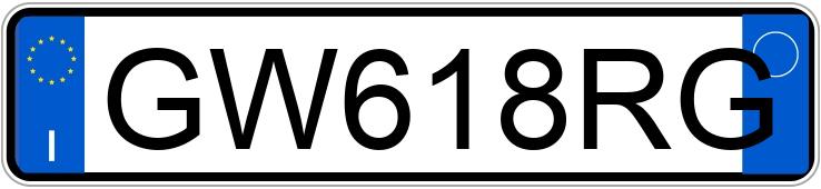 Numer rejestracyjny GW618RG posiada BMW Serie 1 Numer rejestracyjny GW618RG posiada BMW Serie 1