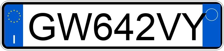 Numer rejestracyjny GW642VY posiada NISSAN Qashqai 3a serie