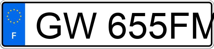 Numer rejestracyjny GW655FM posiada MERCEDES CLASSE CLK